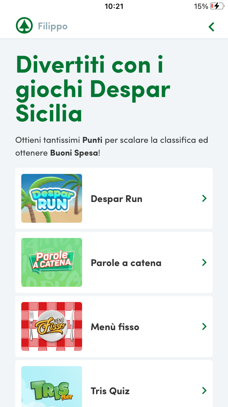 app despar sicilia